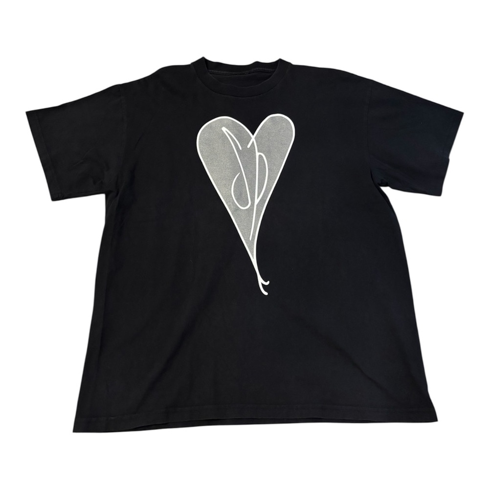 Vintage Smashing Pumpkins Vintage Mellon Collie Silver Heart Logo T Shirt Size L
